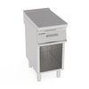Plan de travail avec tiroir GN1/1 avec soubassement Tecno74 40x70x90 cm | TECNOINOX 796703