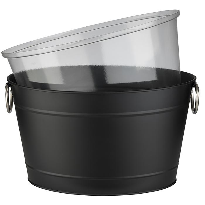 Refroidisseur de bouteilles TIN, couleur noire, 11 l | APS 36101