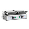 Gril de contact double, plaques rainurées, 3,6 kW | FORGAST FG09202