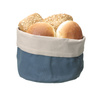 Sac à pain en coton rond bleu foncé 15 cm | HENDI 429013