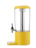 Distributeur de jus, UNIQ, conçu par Robert Bronwasser, 8L, jaune, 318x216x(H)532mm | HENDI 425039