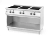 Cuisinière à induction avec 6 zones de cuisson, HENDI, 400V/25500W, 120x70x(H)89 cm | HENDI 237397