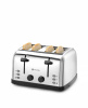 Grille-pain pour 4 toasts, acier inoxydable, 1,5 kW | HENDI 261187