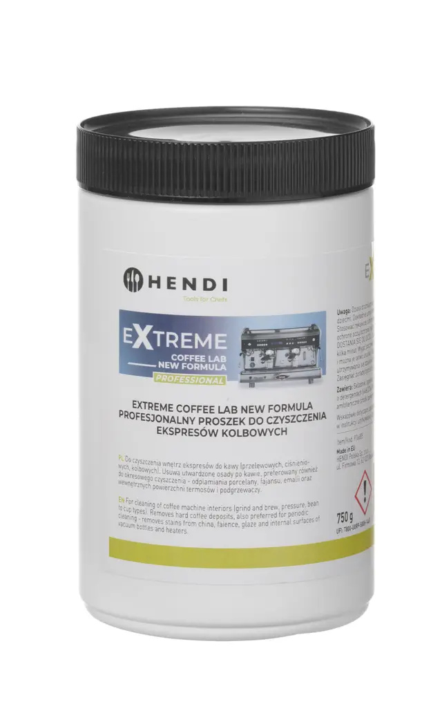 Poudre professionnelle pour le nettoyage des machines à expresso à percolateur, 0,75 kg | HENDI 976685