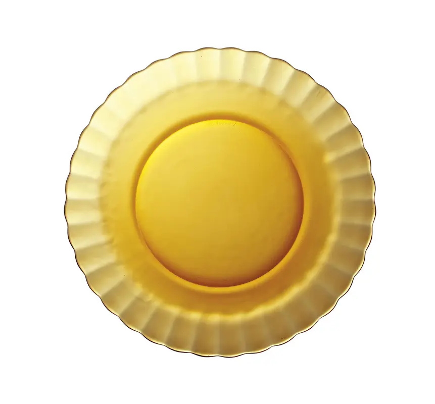 Assiette plate PICARDIE AMBER, Ø 23 cm | DURALEX 3023DF06A1111