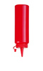 Distributeur pour sauces froides rouge | HENDI 558010