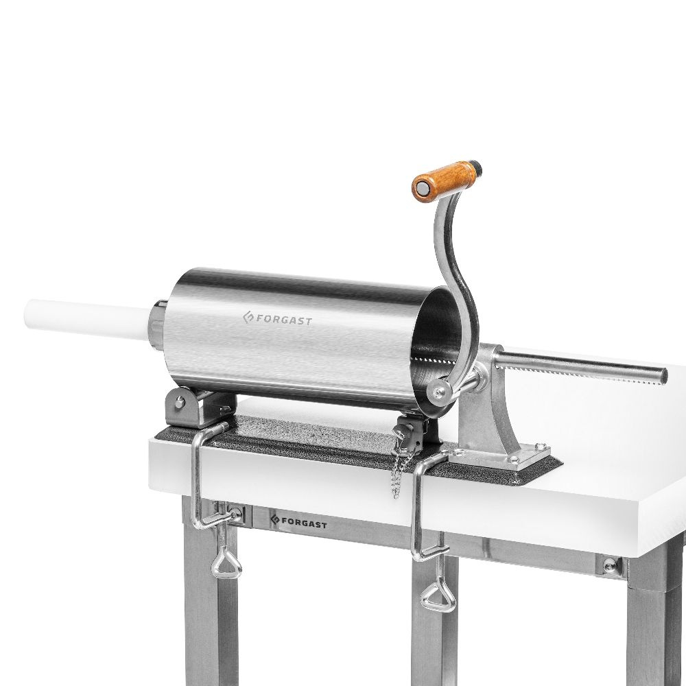 Poussoir à saucisses horizontal 3 l, acier inoxydable | FORGAST FG10614