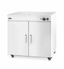 Chauffe-assiettes double, 108 pcs, acier inoxydable, 0,8 kW | HENDI 250174