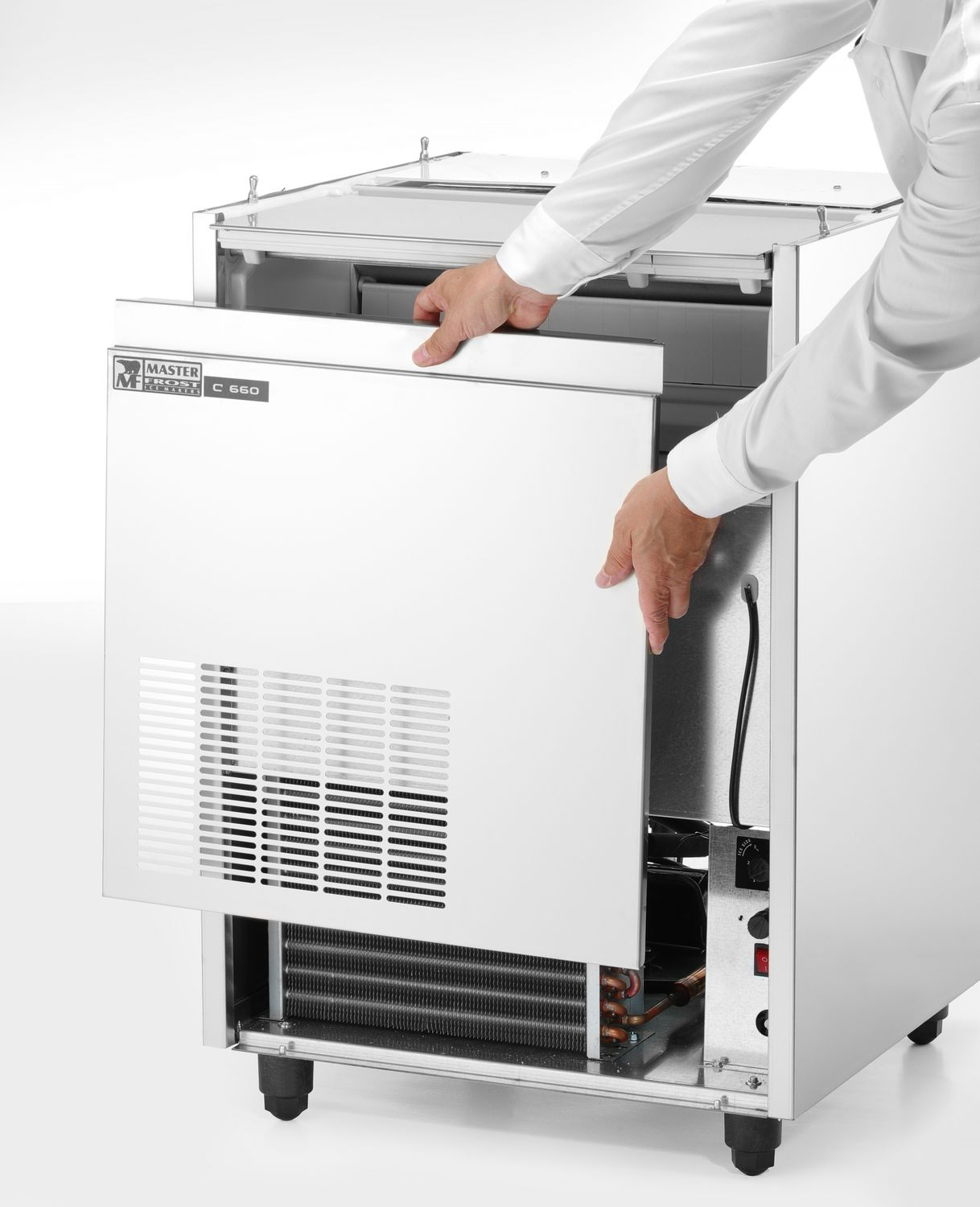 Machine à glaçons (capacité 65 kg/24 h) | HENDI C-660