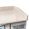 Table réfrigéré à pizza 2-portes avec tiroirs 428 l | FORGAST FG07204