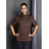 Veste de cuisine femme Greta brun clair | KARLOWSKY JF 4-28