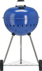 Gril à charbon, rond, Ø 54 cm, bleu | YATO YG-20302