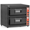 Four à pizza à 2 chambres, 8x30 cm, 8,4 kW, 400 V | FORGAST FG09551