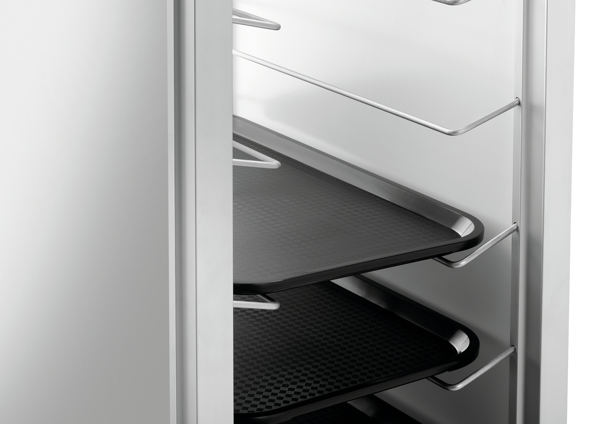 Chariot pliable en acier inoxydable pour plateaux 1/1 | BARTSCHER 300149