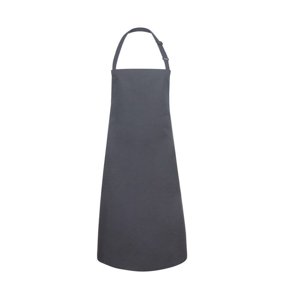 Tablier de cuisine Basic 75 x 90 cm avec boucle anthracite | KARLOWSKY BLS 4-5-pièces