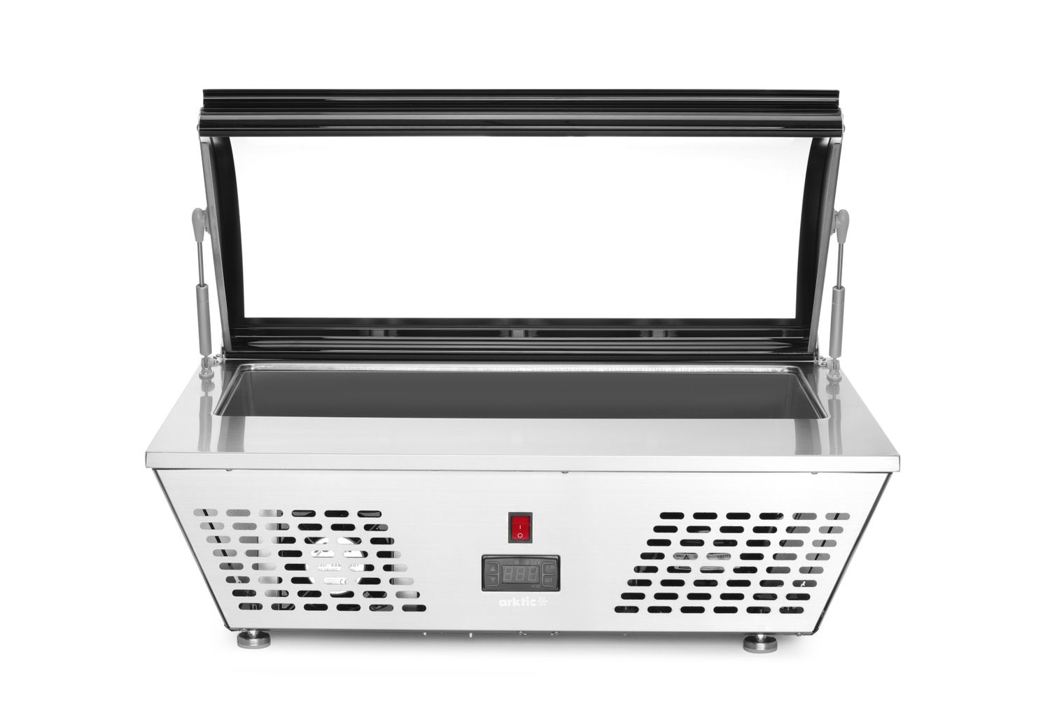Vitrine réfrigérée 67 l, 0-12°C, 105 W, 76,7x61,2x32,8 cm | HENDI 233672