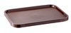 Plateau FAST FOOD brun, 41x30,5x2,5 cm | APS 537