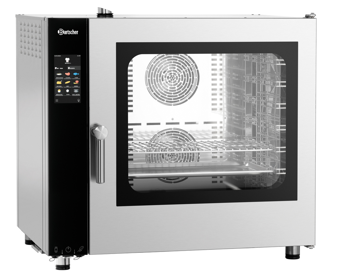 Four mixte à convection-vapeur Silversteam 2 7110DRS avec système de lavage | BARTSCHER 117176