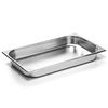 Bac GN 1/1 4 cm Standard en acier inoxydable | FORGAST FG04104V1