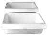 Bol CASCADE GN 1/2 en mélamine, blanc, 32,5x26,5x7,5 cm, 3,65 l | APS 83960