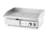 Plaque grill électrique Kitchen Line, rainurée, 3 kW, 230 V | HENDI 154984