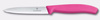 Couteau à légumes et à fruits Swiss Classic, lame lisse, rose, long. lame 10 cm | VICTORINOX 6.7705.C1