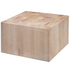 Billot de boucher en bois, 50x50x25 cm | CONTACTO 3644/505