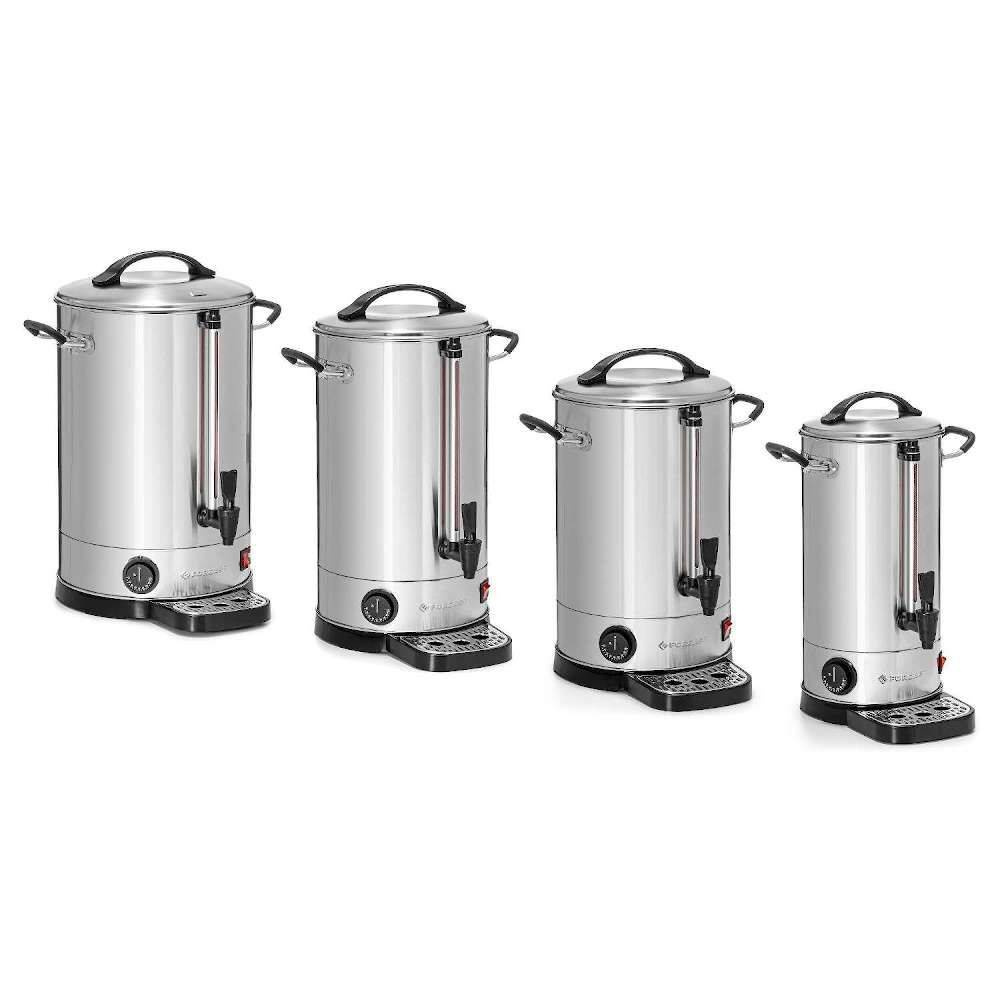 Samovar à eau 10 L avec plateau égouttoir, paroi simple | FORGAST FG05211