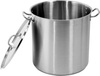 Marmite haute en acier inoxydable - capacité 50,3 l avec couvercle | YATO YG-00008