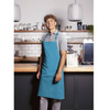 Tablier de cuisine Basic 75 x 90 cm avec boucle turquoise | KARLOWSKY BLS 4-43-Stck