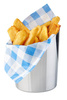 Panier de service TASCA, acier inoxydable, 9,5x11,5 cm | APS 40605