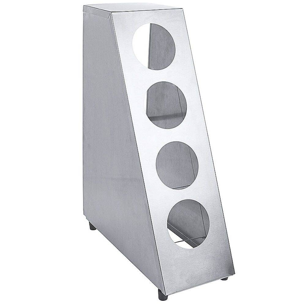 Porte-couverts en acier inoxydable d’une hauteur de 53 cm | CONTACTO 258/004