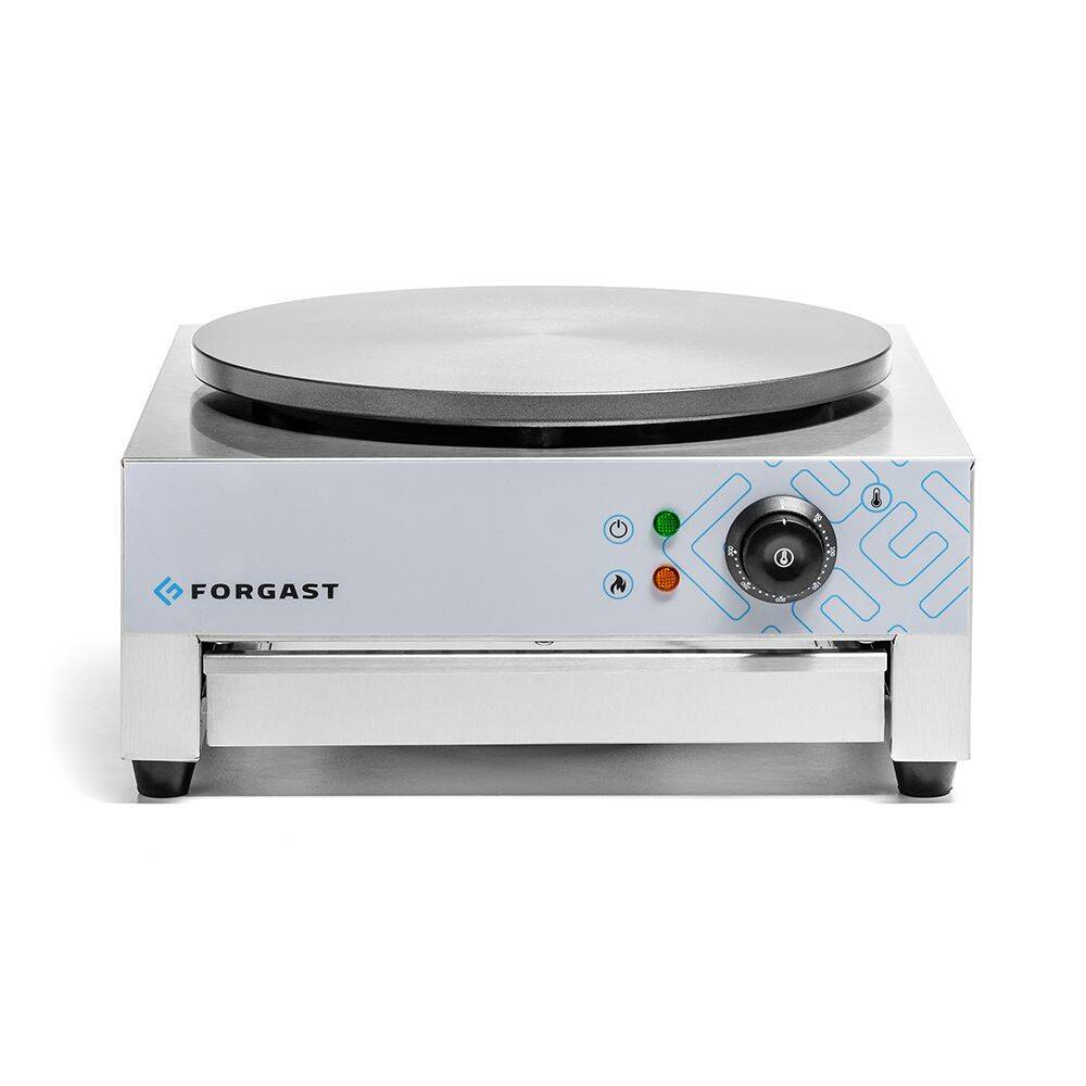 Crêpière électrique 40 cm, 3 kW, 230 V | FORGAST FG09100