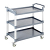 Chariot de service READY, 3 étages en plastique | APS 11945