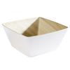 Bol FRIDA, mélamine, blanc - beige, 25x25x12 cm, 3,5 l | APS 84592
