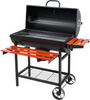 Grill à charbon avec couvercle, grille 71x34,5 cm | LUND 99908