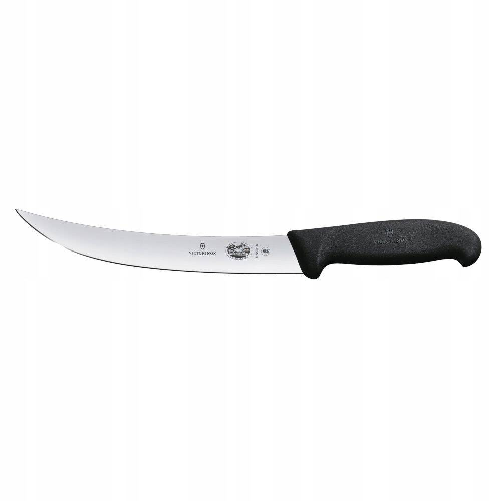 Couteau de boucher à lame lisse FIBROX - long. lame 20 cm | VICTORINOX 5.7203.20