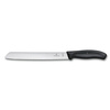 Couteau à pain Swiss Classic noir long. lame 21 cm | VICTORINOX 6.8633.21B