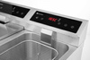 Friteuse à induction à 2 cuves Kitchen Line, 2x8 l, 2x3,5 kW, 230 V | HENDI 215029