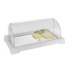 Vitrine buffet avec élément réfrigérant, sans couvercle TOP FRESH GN 1/1, blanc, 58,5x36,5x6 cm | APS 11503
