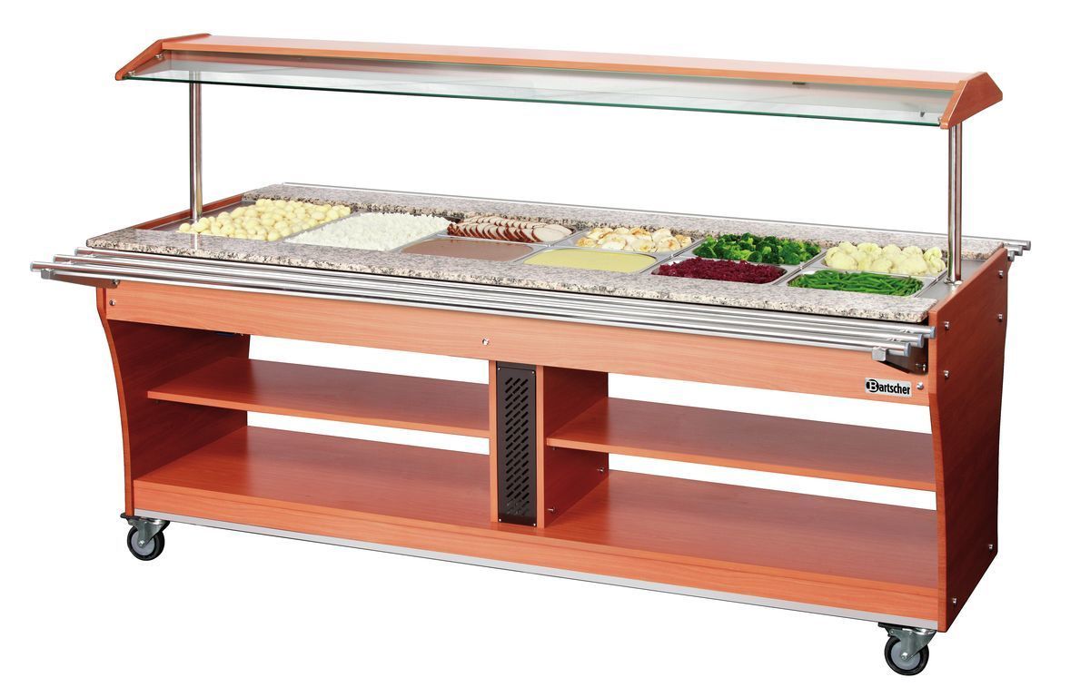 Étagère pour plateaux pour chariots de buffet 6x 1/1 GN, 1 pce | BARTSCHER 125504