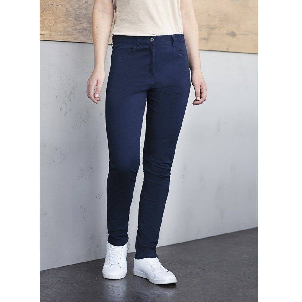 Pantalon 5 poches femme bleu | KARLOWSKY HF 9-66