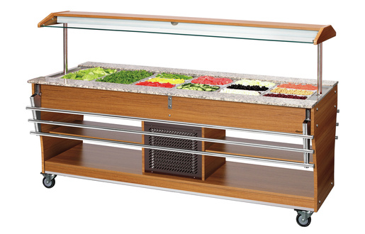 Étagère pour plateaux pour chariots de buffet 6x 1/1 GN, 1 pce | BARTSCHER 125504