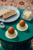 Assiette à œuf EGGY, en mélamine, lot de 4 pièces | APS 85297