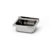 Lavabo en acier inoxydable 40x29,5x15 cm | FORGAST FG02630/400/295