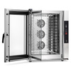 Four mixte à convection électrique Delta 12 GN 1/1, commande électronique, 15,8 kW, 400 V | PROFICHEF PCD311012