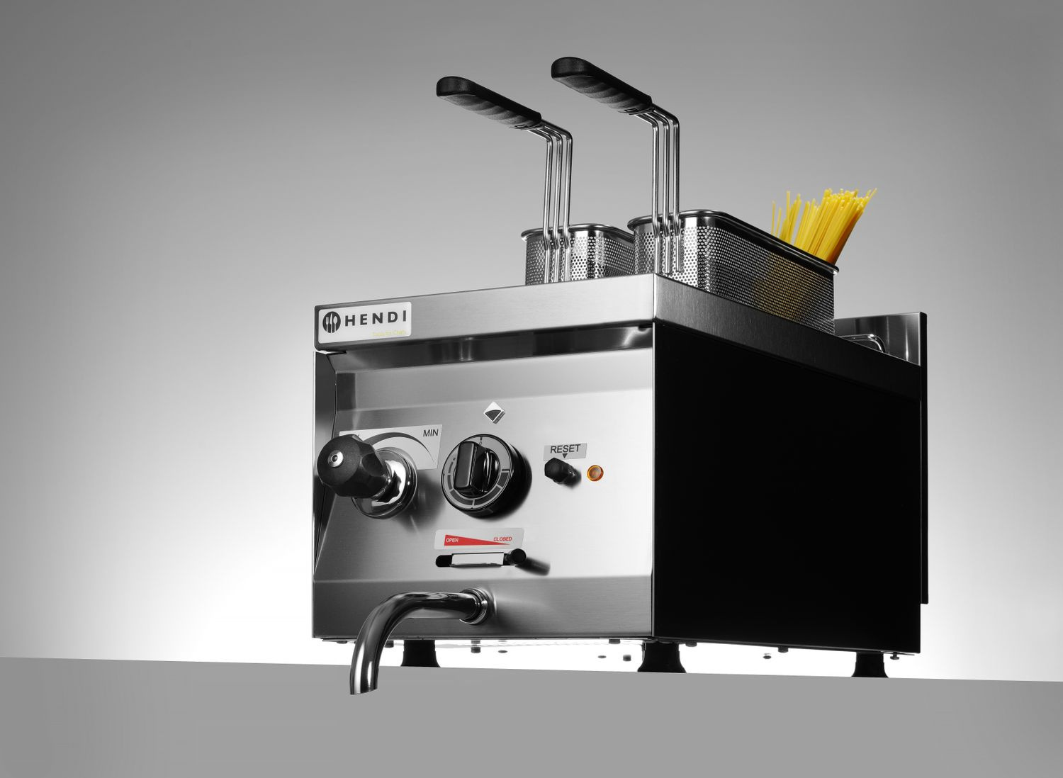 Appareil de cuisson des pâtes, 10 l, 3,5 kW, électrique | HENDI 238899