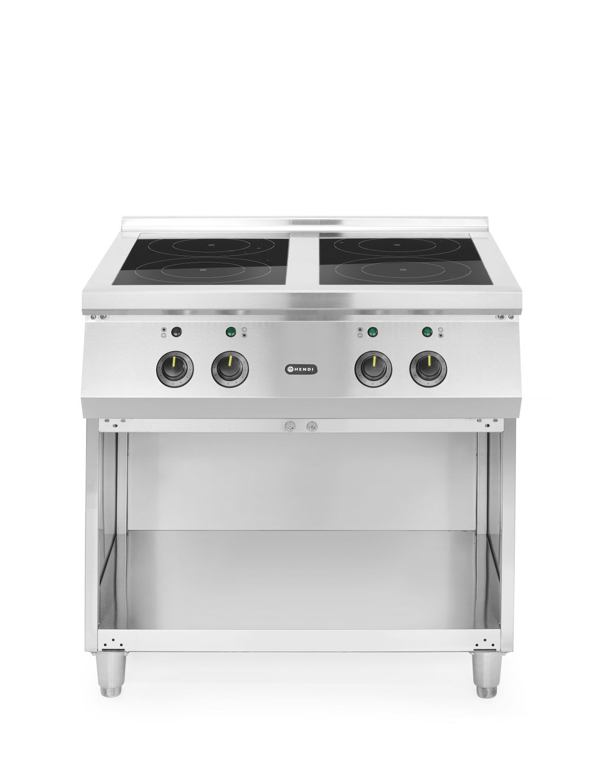 Cuisinière à induction 4 feux, 17 kW, 400 V | HENDI 237687