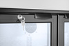 Réfrigérateur de bar pour boissons 228 l, aluminium, noir, 2-10°C | HENDI 235829