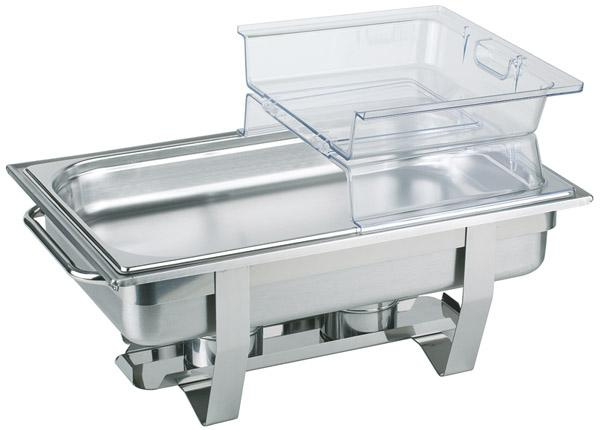 Couvercle rabattable, GN 1/1, 53,3x32,8x7,5 cm | APS 11013